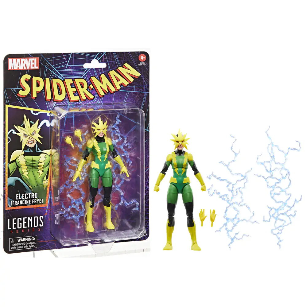 Marvel Spider-Man Electro Francine Frye figura 15cm termékfotó