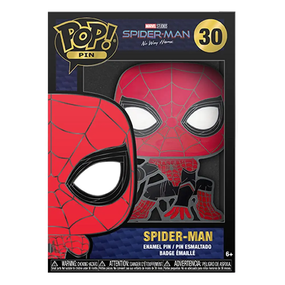 Marvel: Spider-Man Funko POP! Enamel Pin Tom Holland 10 cm termékfotó