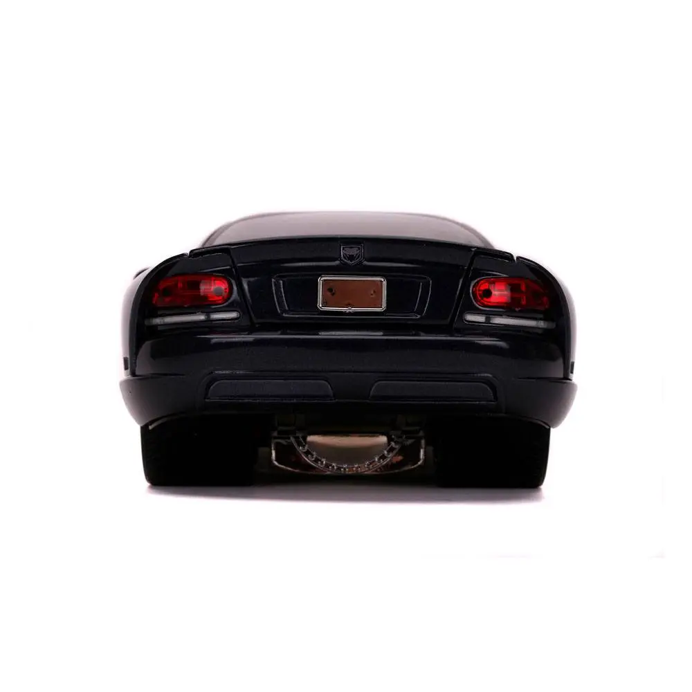 Marvel Spider-Man Hollywood Rides Diecast Model 1/24 2008 Dodge Viper SRT10 with figura termékfotó