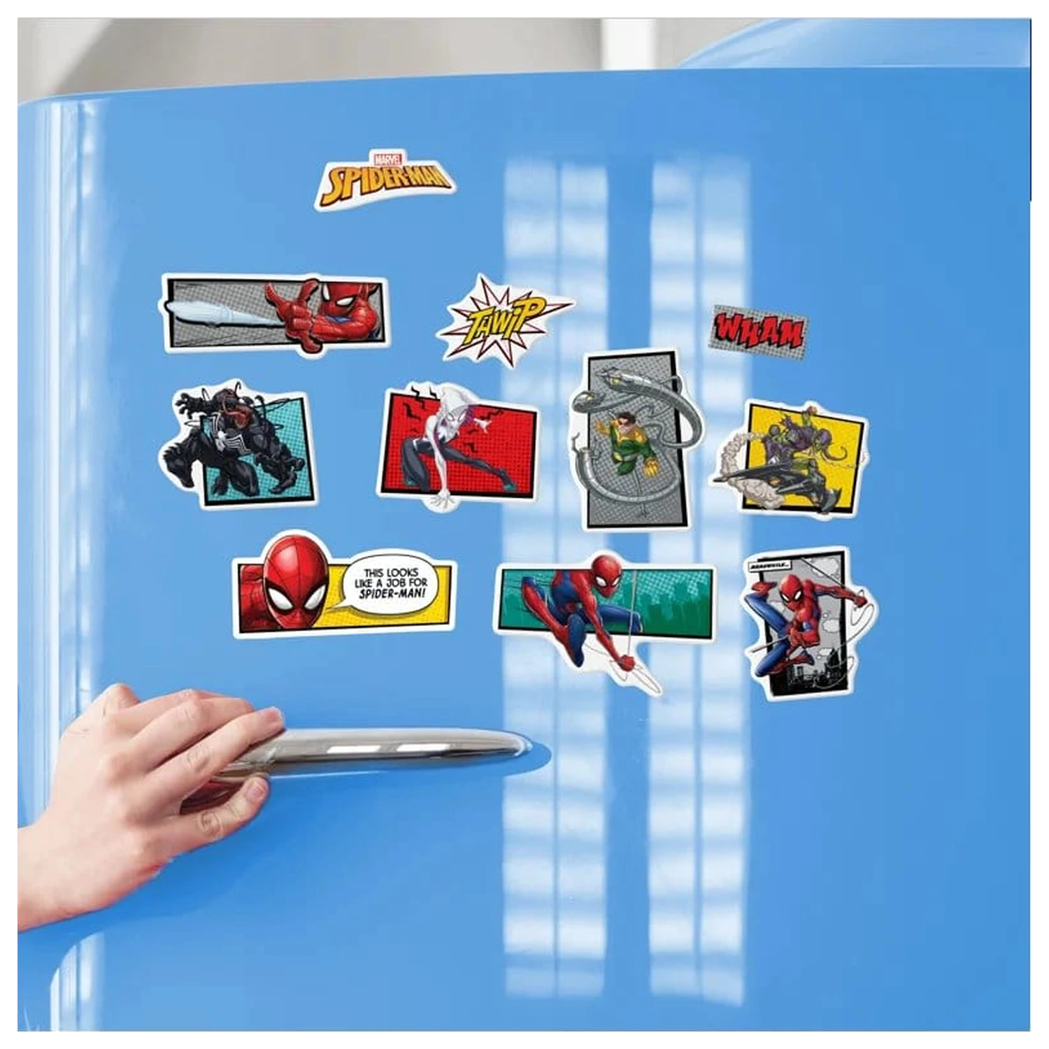 Marvel Spider-Man hűtőmágnes  termékfotó
