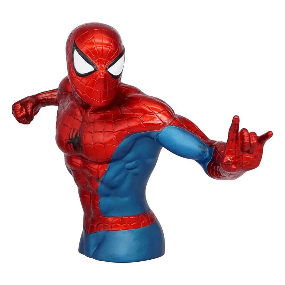 Marvel Spider-Man (Metallic Version) persely figura 20 cm termékfotó