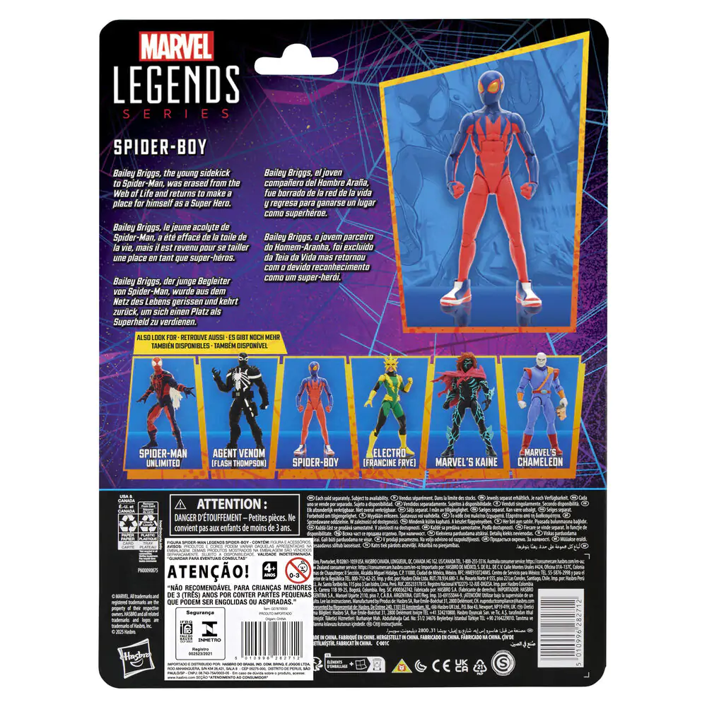 Marvel Spider-Man Spider-Boy figura 15cm termékfotó