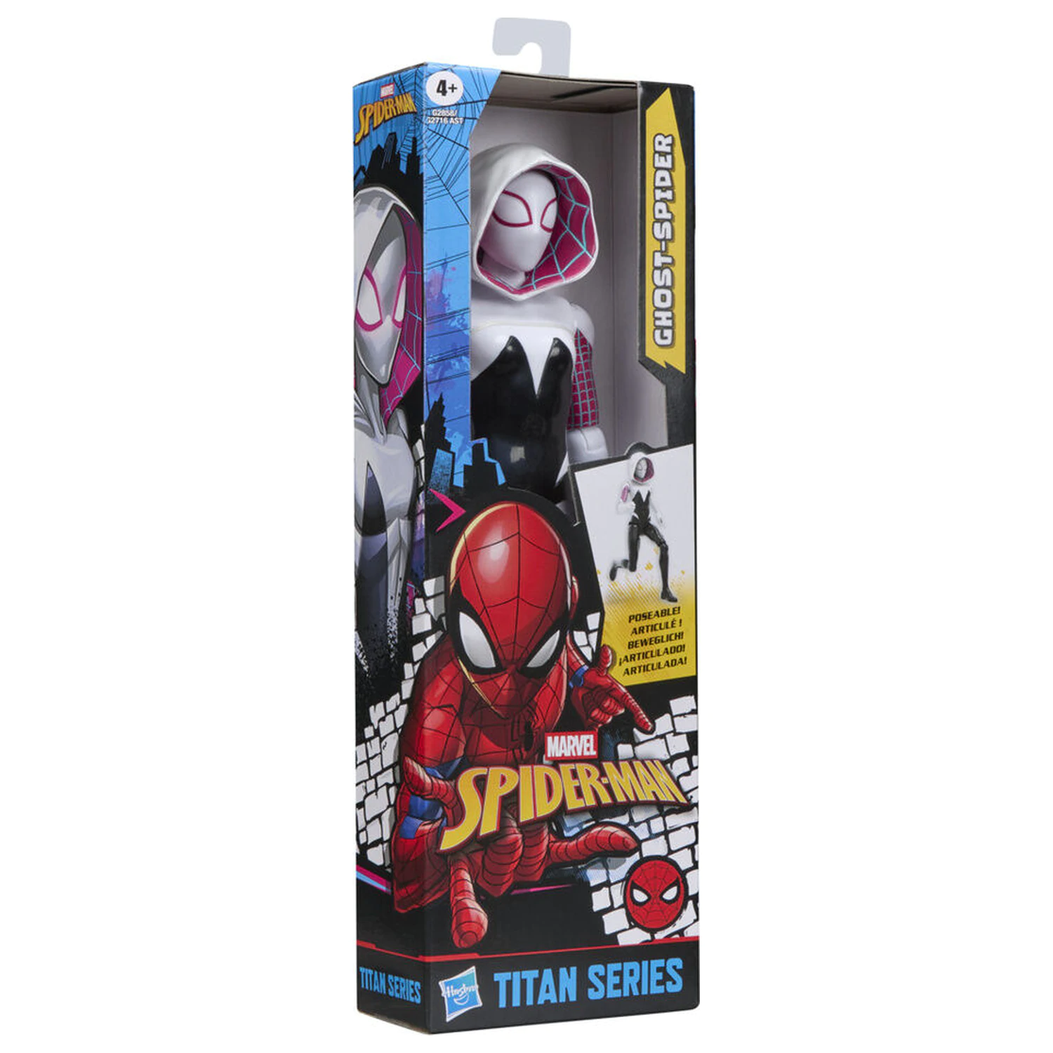 Marvel Spider-Man Titan Series Ghost Spider figura 30cm termékfotó