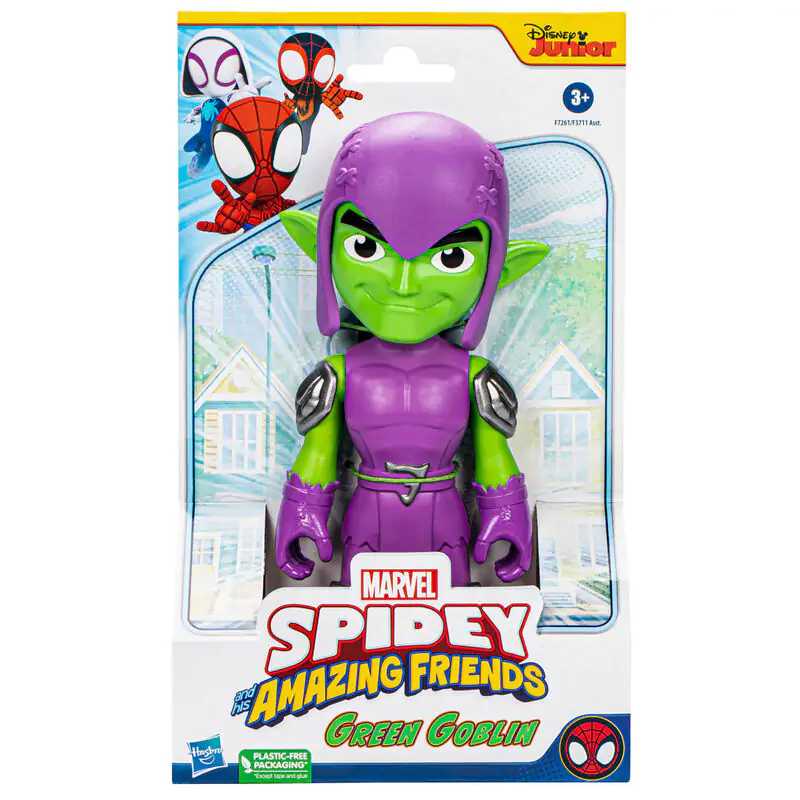 Marvel Spidey Amazing Friends Green Globin figura 22cm termékfotó