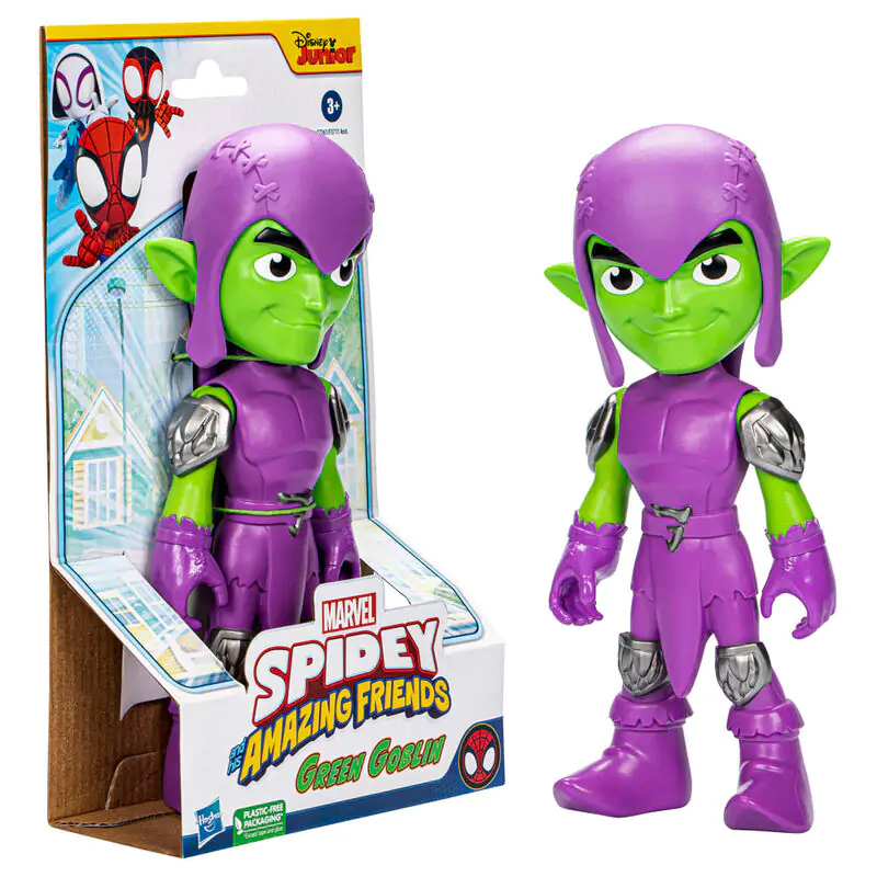 Marvel Spidey Amazing Friends Green Globin figura 22cm termékfotó