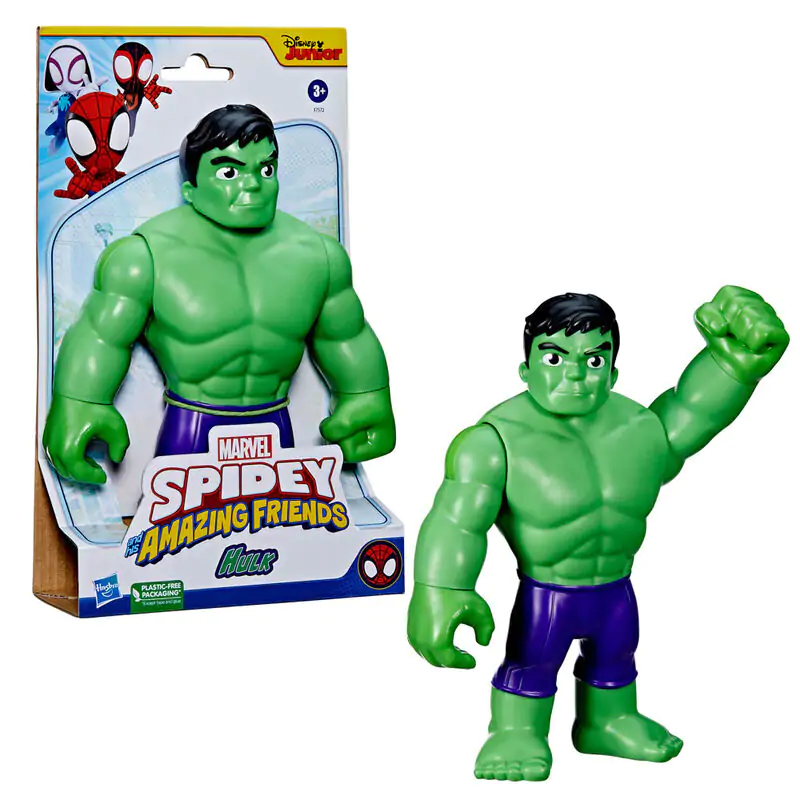 Marvel Spidey Amazing Friends Hulk figure 22cm termékfotó