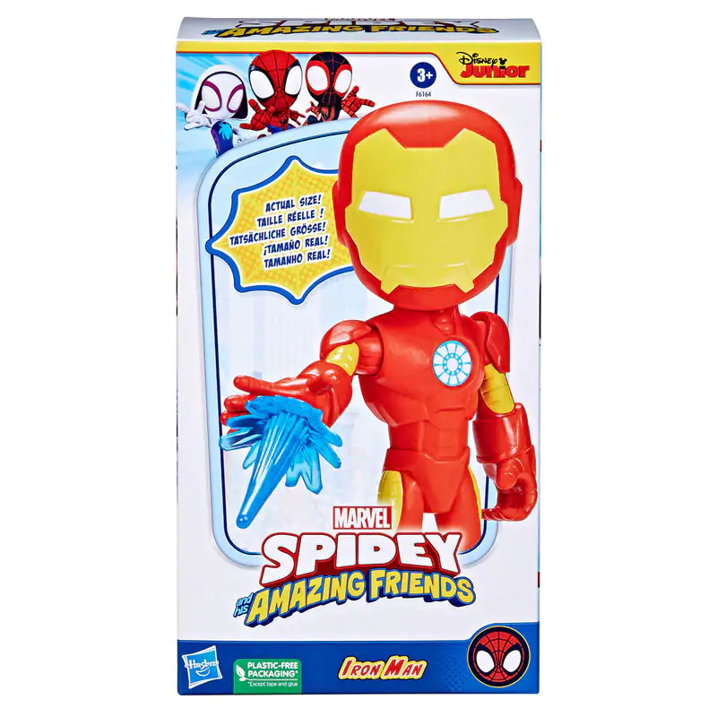 Marvel Spidey Amazing Friends Iron Man figura 22cm termékfotó