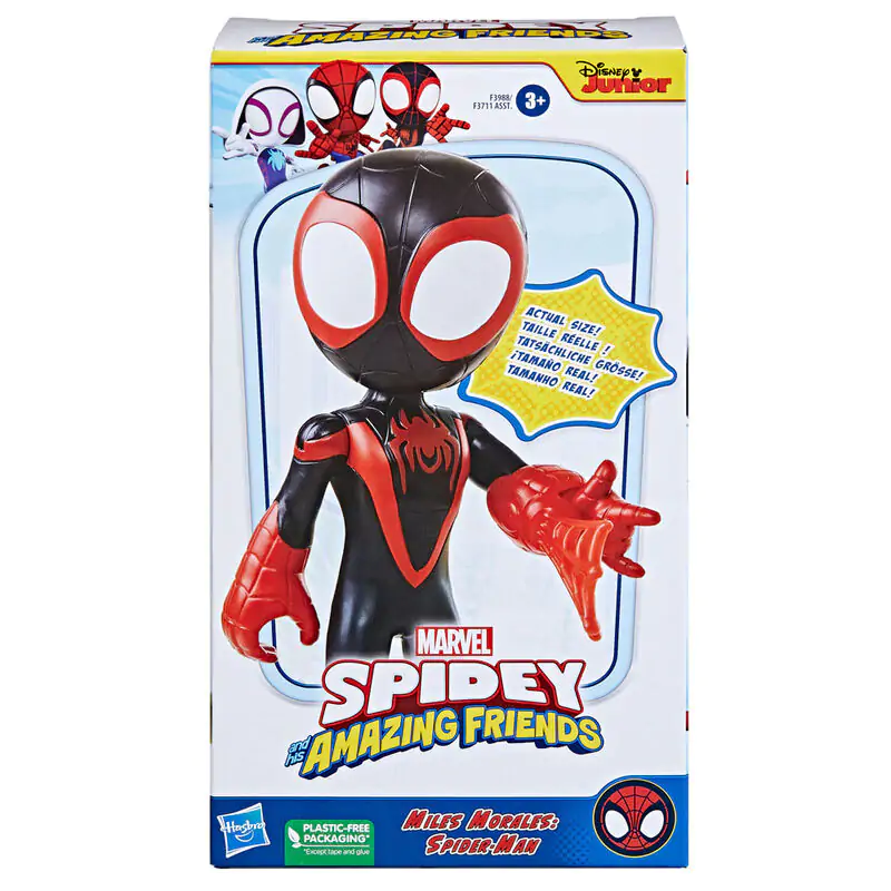 Marvel Spidey Amazing Friends Miles Morales figura 22cm termékfotó