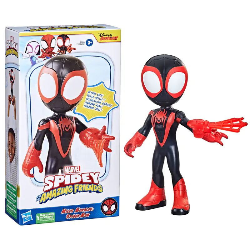 Marvel Spidey Amazing Friends Miles Morales figura 22cm termékfotó