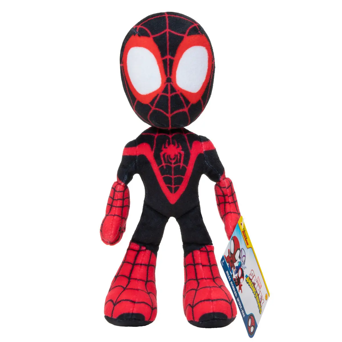 Marvel Spidey Amazing Friends Miles Morales Sipder-man plüss 23 cm termékfotó