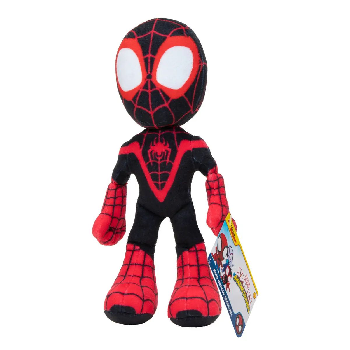 Marvel Spidey Amazing Friends Miles Morales Sipder-man plüss 23 cm termékfotó