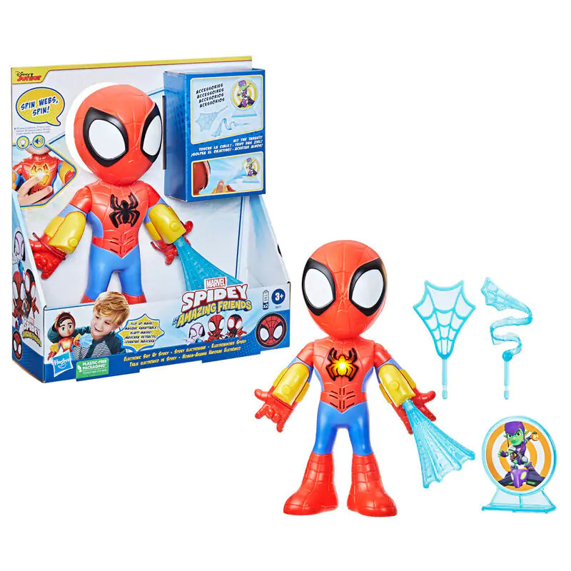 Marvel Spidey Amazing Friends Spidey elektromos figura 25cm termékfotó