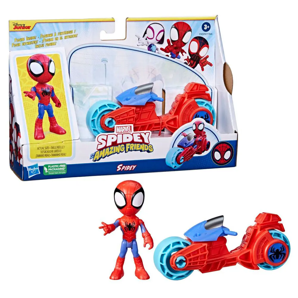 Marvel Spidey Amazing Friends Spidey jármű figura csomag termékfotó