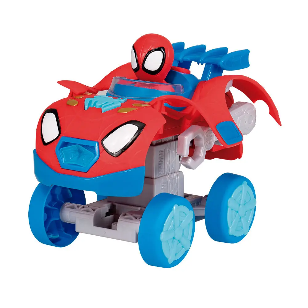 Marvel Spidey Amazing Friends Spidey Mech Web Crawler jármű termékfotó