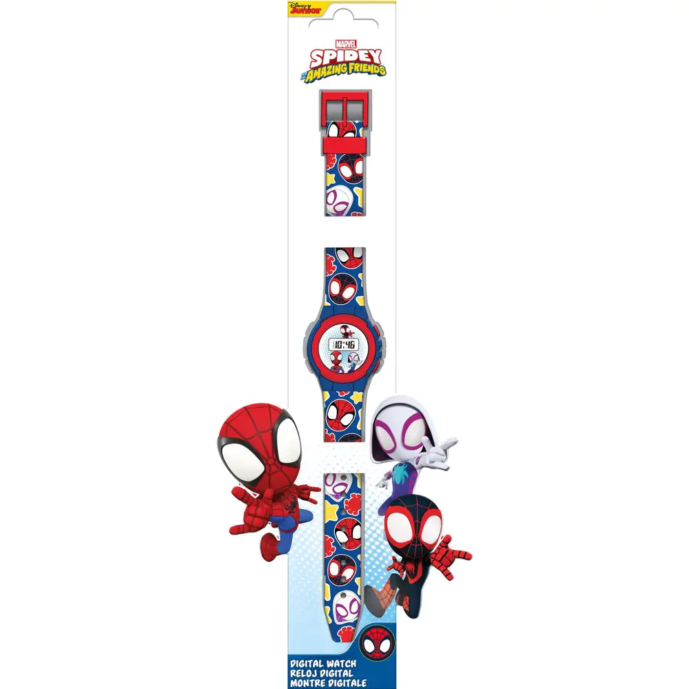 Marvel Spidey and His Amazing Friends digitális óra termékfotó