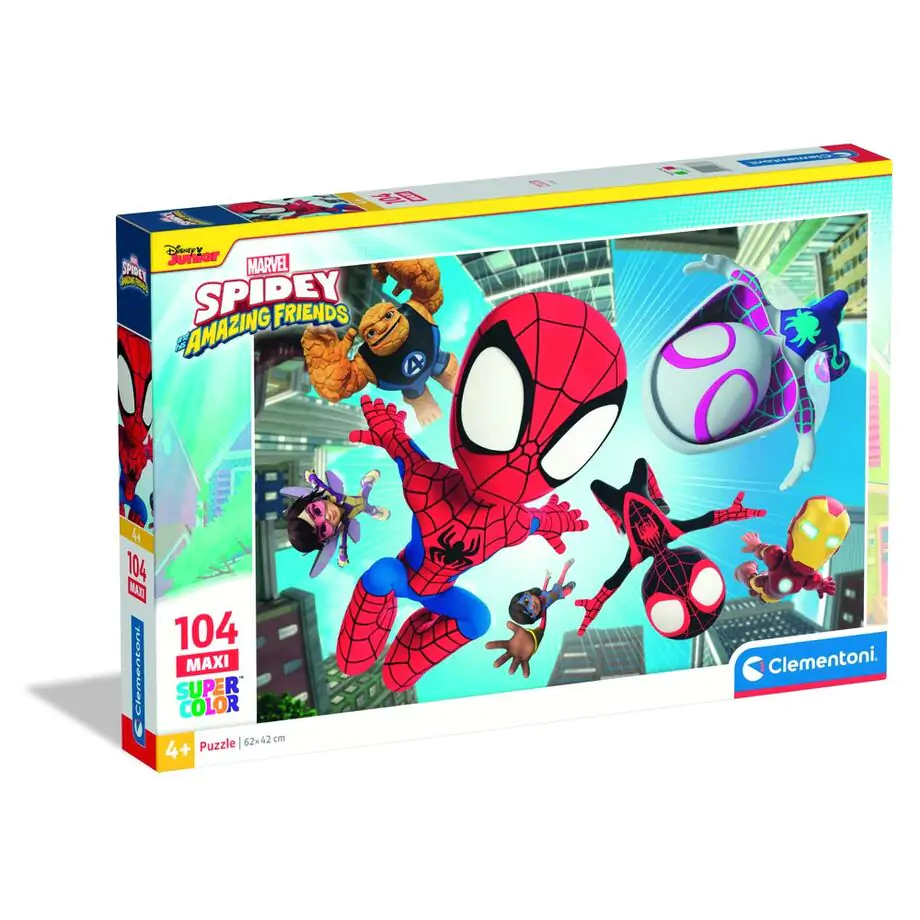 Marvel Spidey and His Amazing Friends maxi puzzle 104db-os termékfotó