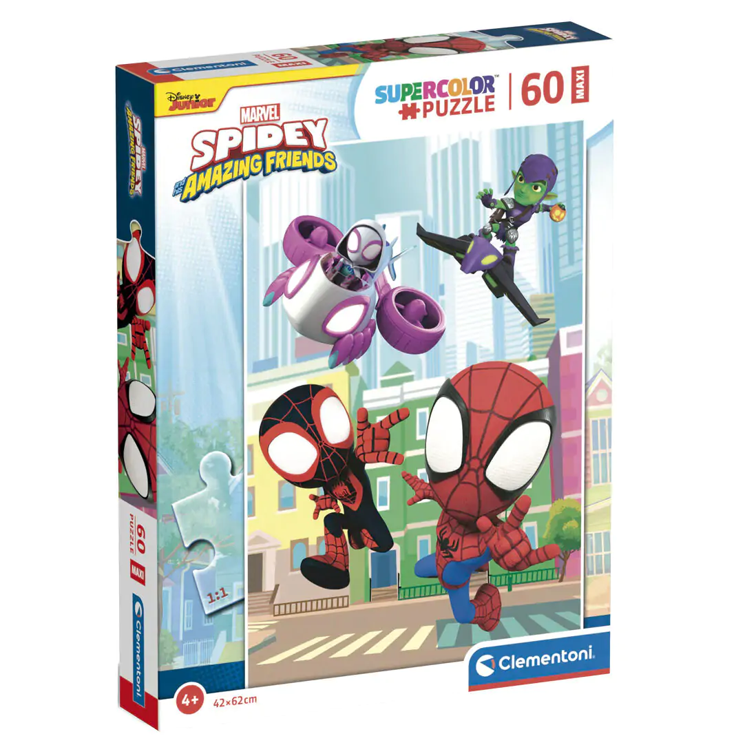 Marvel Spidey and His Amazing Friends maxi puzzle 60db-os termékfotó