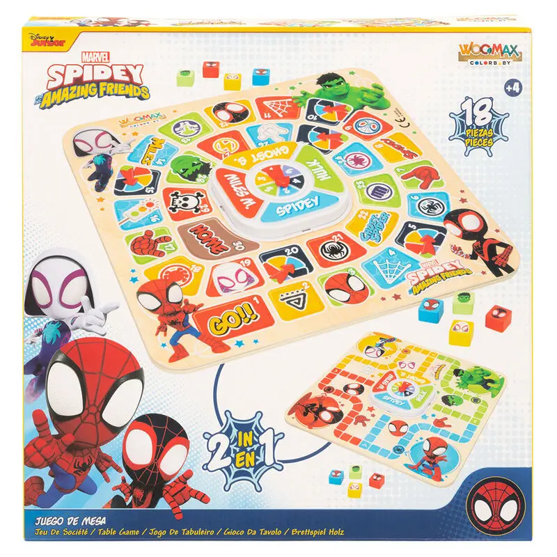 Marvel Spidey fa társasjáték termékfotó