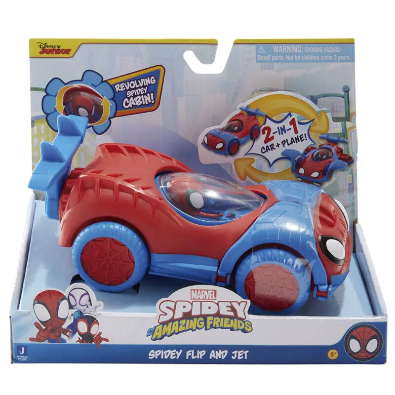 Marvel Spidey Flip and Jet jármű termékfotó