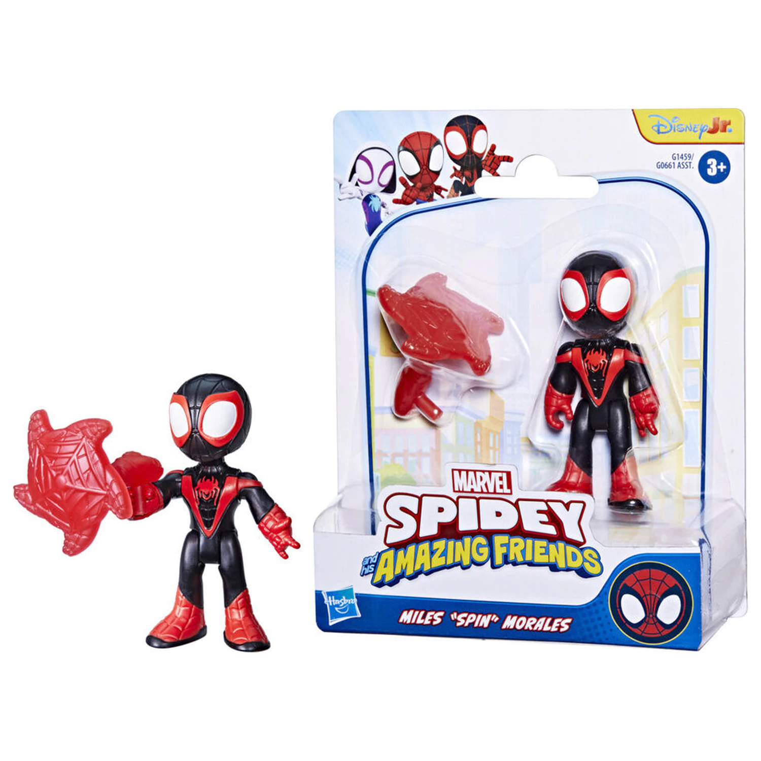 Marvel Spidey Miles Spin Morales figura 7cm termékfotó