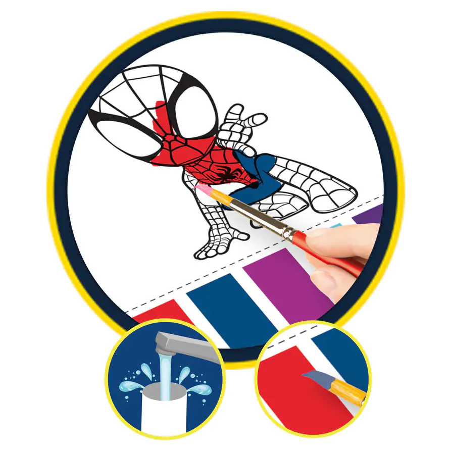 Marvel Spidey roll &amp; go rajzállomás rajz készlet termékfotó