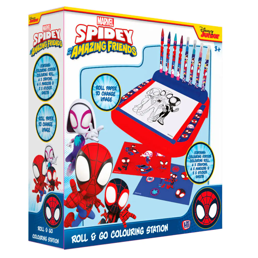 Marvel Spidey roll &amp; go rajzállomás rajz készlet termékfotó
