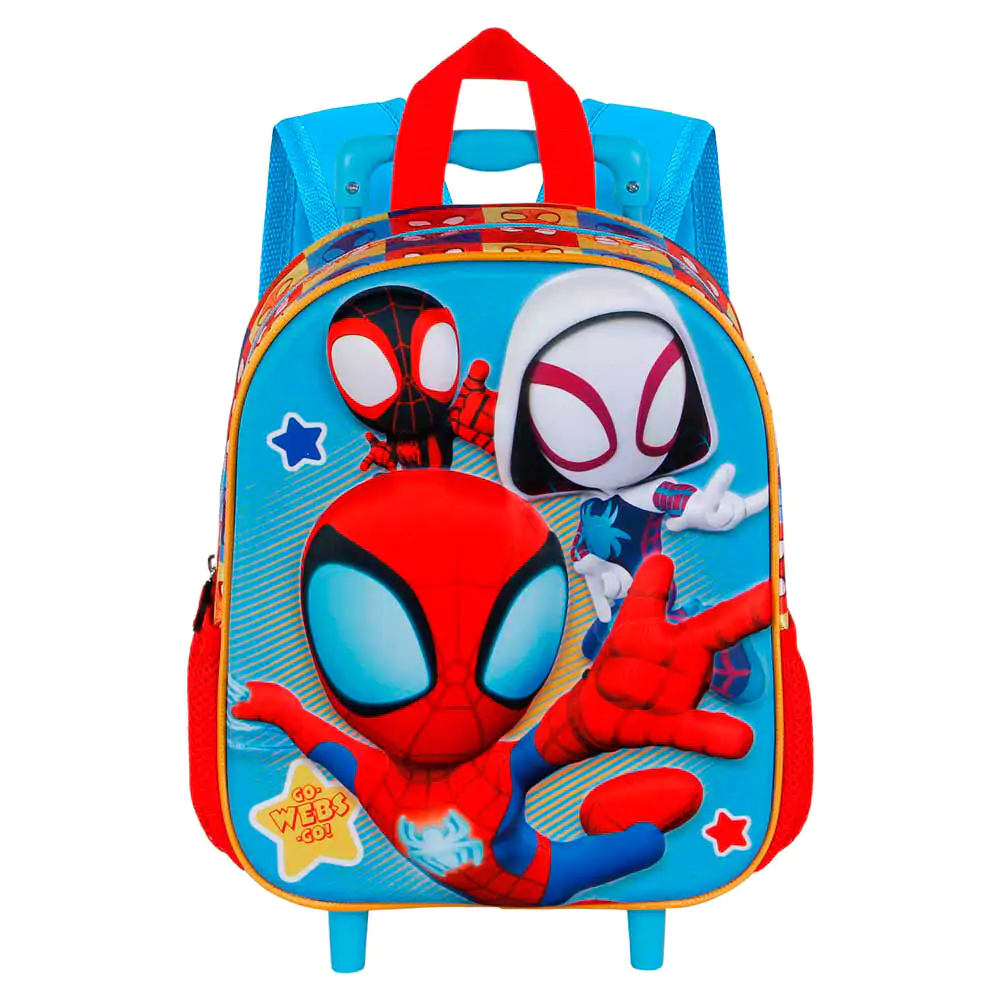 Marvel Spidey Three 3D gurulós táska31cm termékfotó