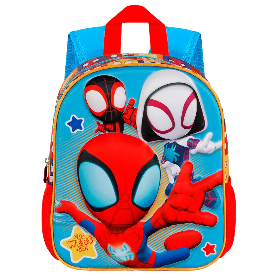 Marvel Spidey Three 3D táska hátizsák 31cm termékfotó