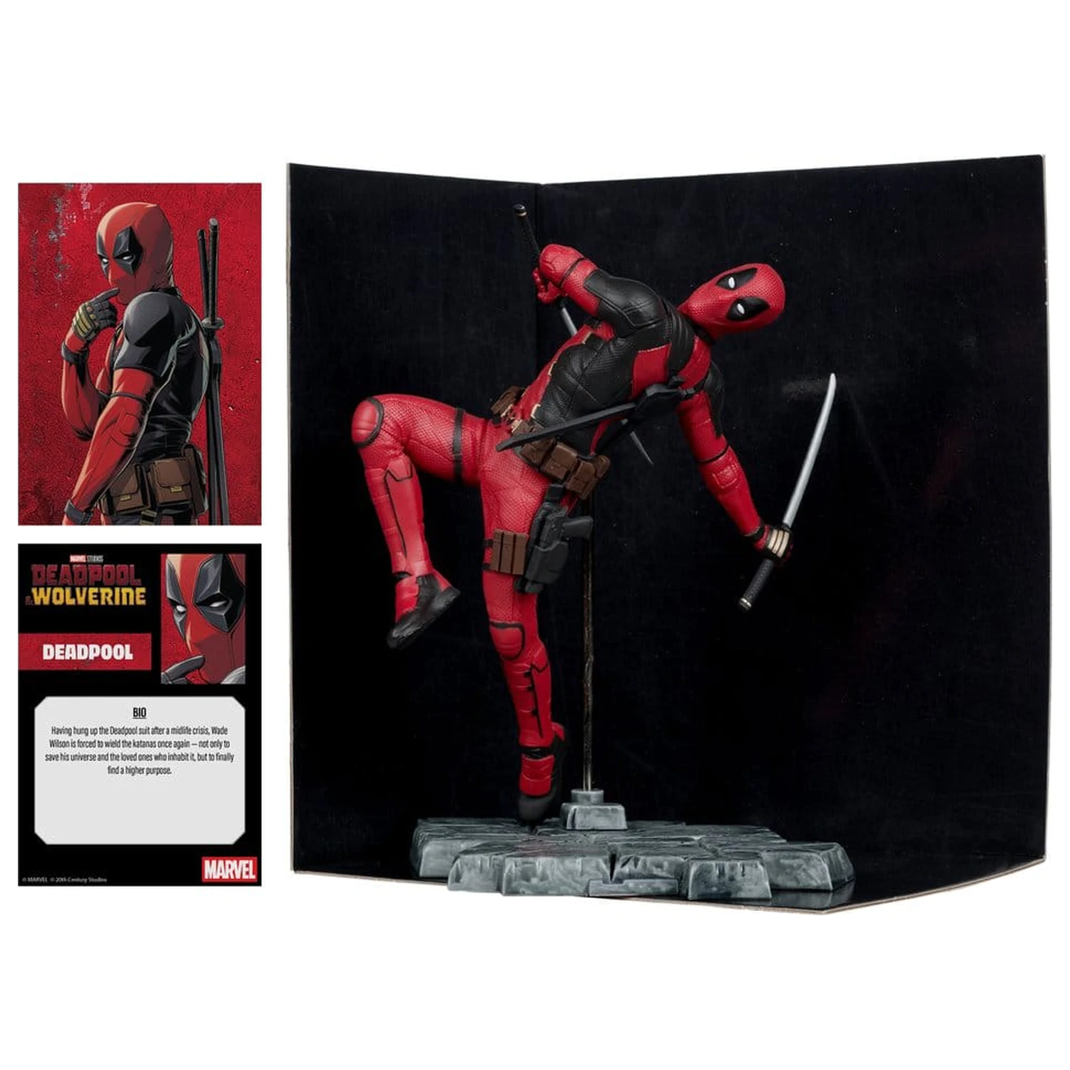 Marvel Studios 1/10 Deadpool (Deadpool & Wolverine) (Gold Label) szobor figura 17 cm termékfotó