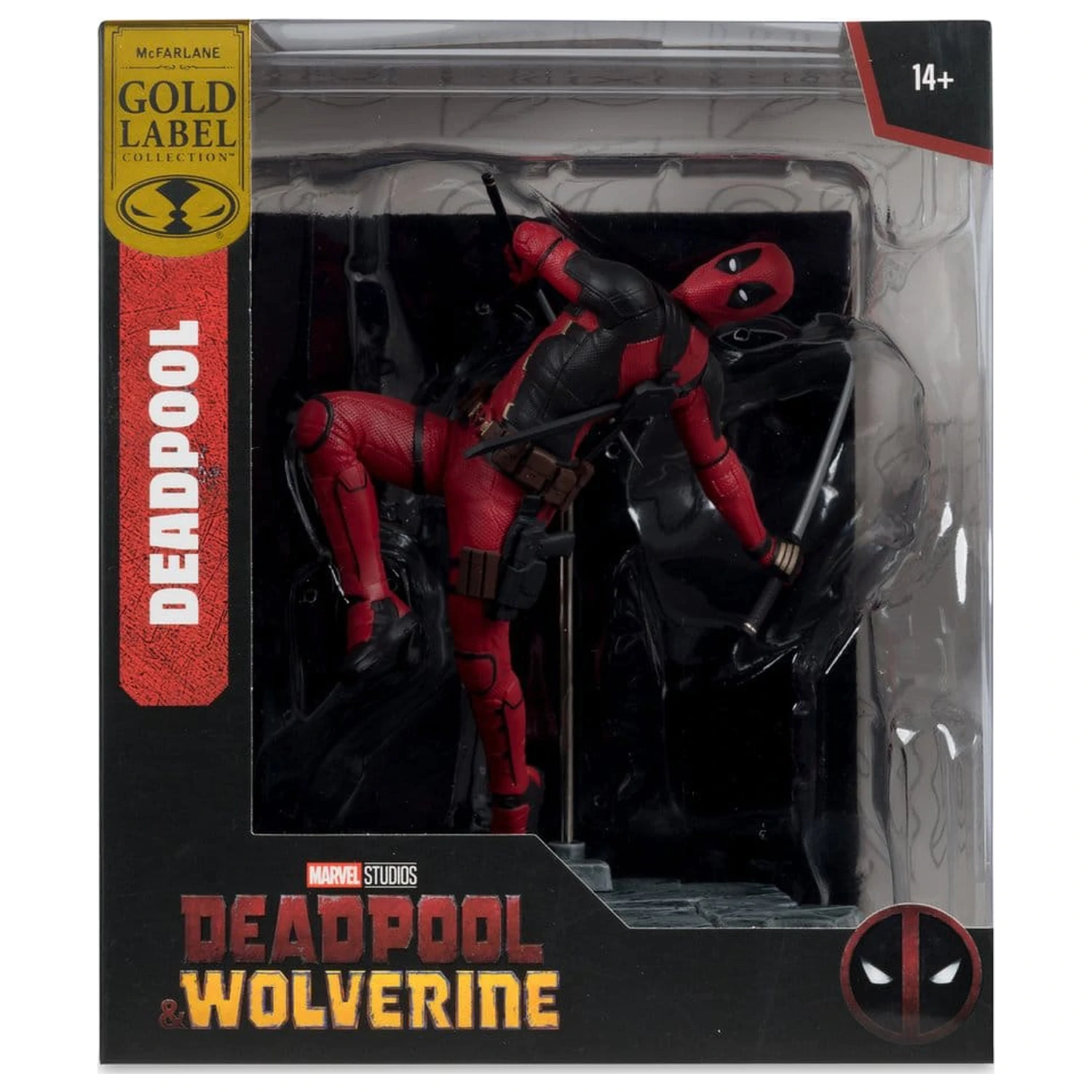 Marvel Studios 1/10 Deadpool (Deadpool & Wolverine) (Gold Label) szobor figura 17 cm termékfotó