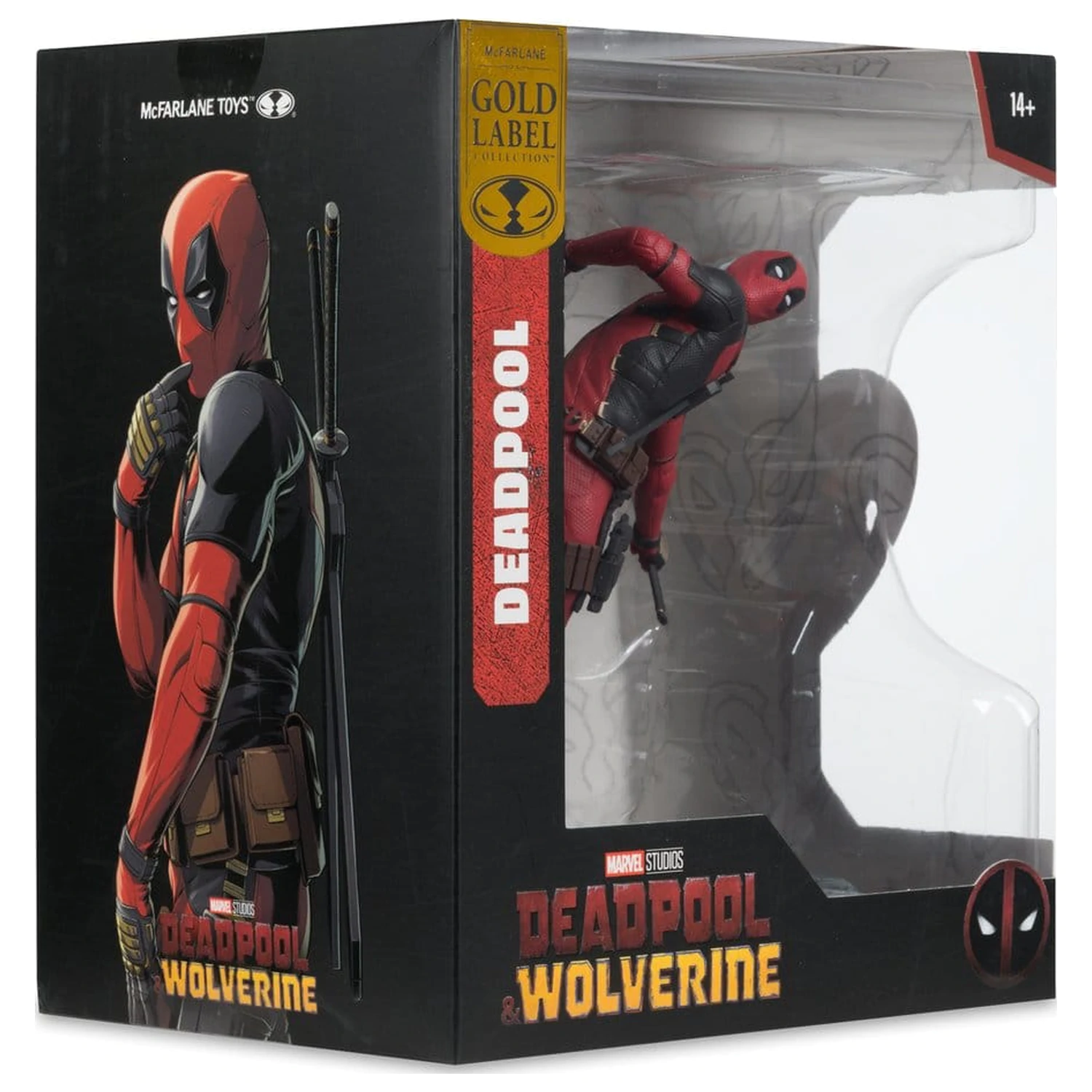 Marvel Studios 1/10 Deadpool (Deadpool & Wolverine) (Gold Label) szobor figura 17 cm termékfotó