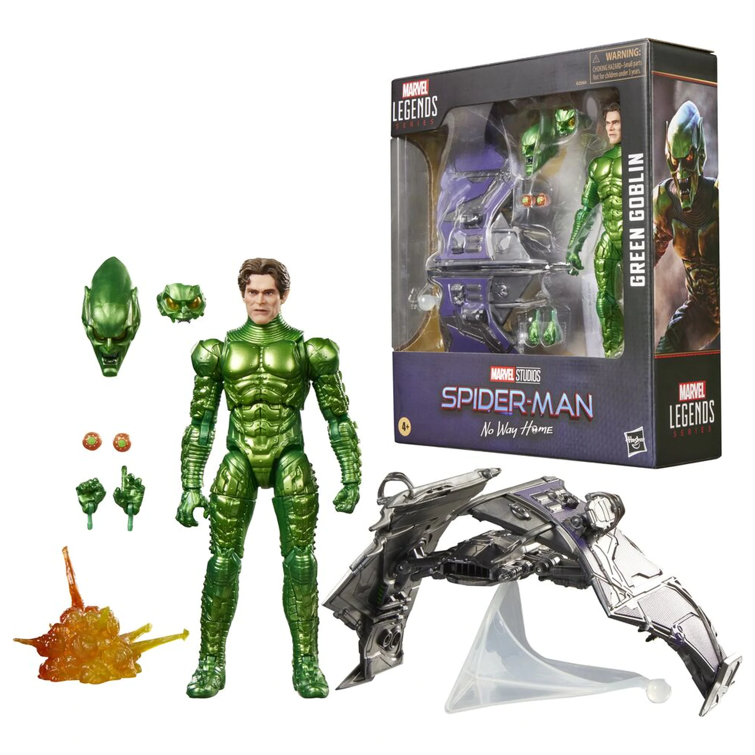 Marvel Studios Spider-Man No Way Home Green Goblin figura 15cm termékfotó