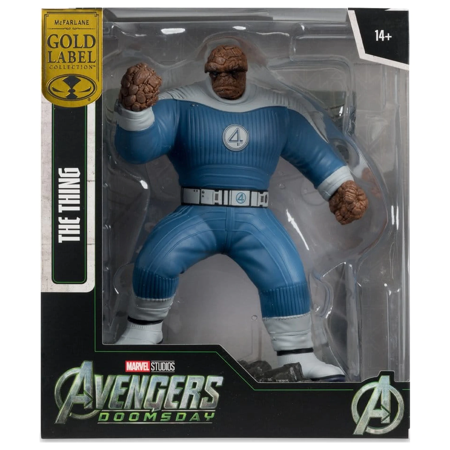Marvel Studios szobor figura 1/10 The Thing (Avengers: Doomsday) (Gold Label) 19 cm termékfotó
