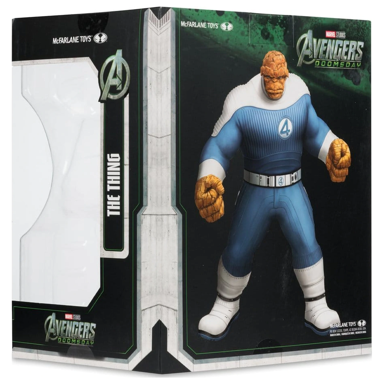 Marvel Studios szobor figura 1/10 The Thing (Avengers: Doomsday) (Gold Label) 19 cm termékfotó