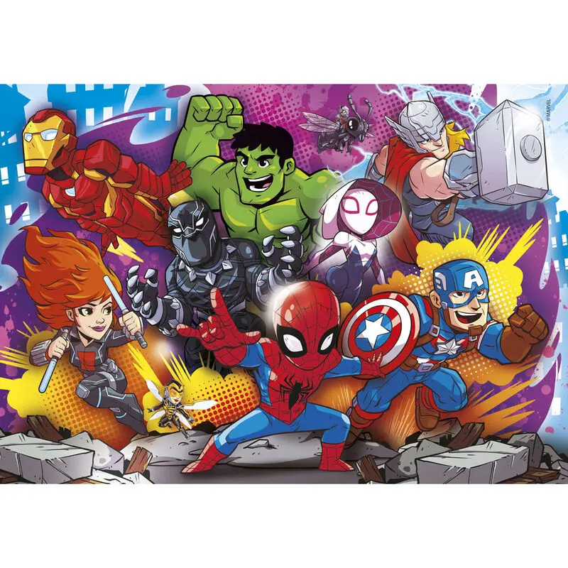 Marvel Super Hero puzzle 2x20db 2x60db-os termékfotó