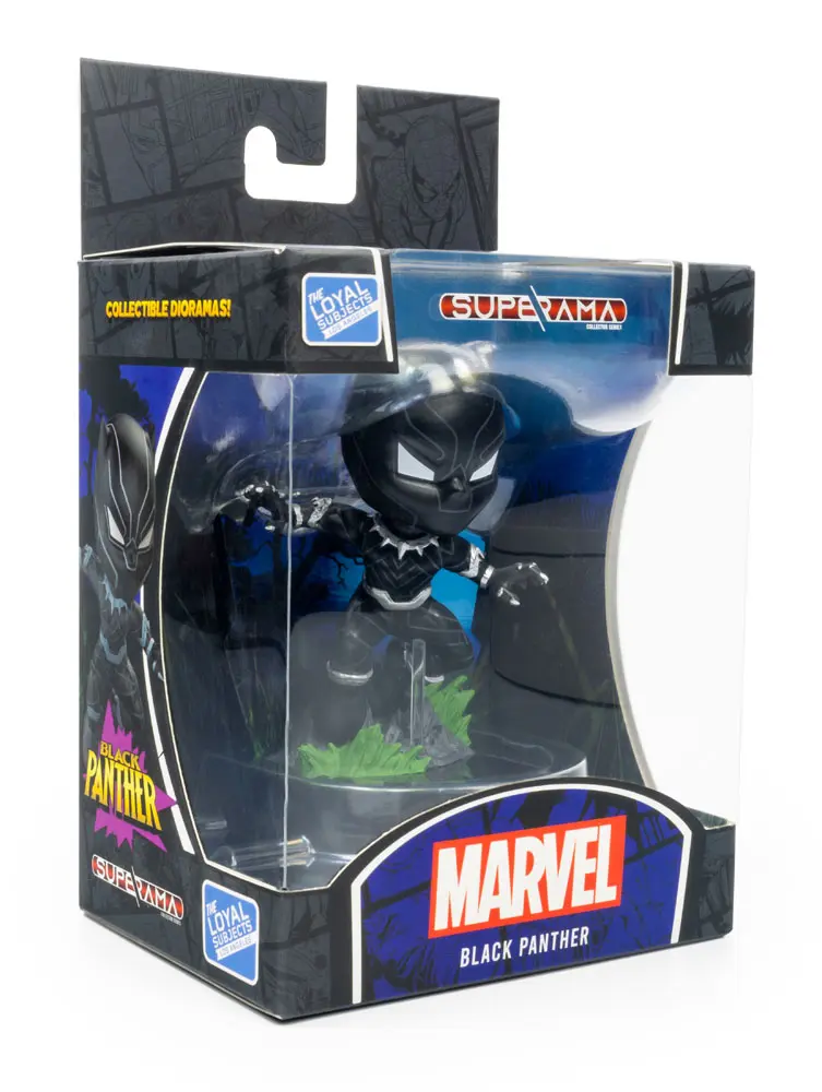 Marvel Superama Black Panther Mini Diorama szobor figura 10 cm termékfotó