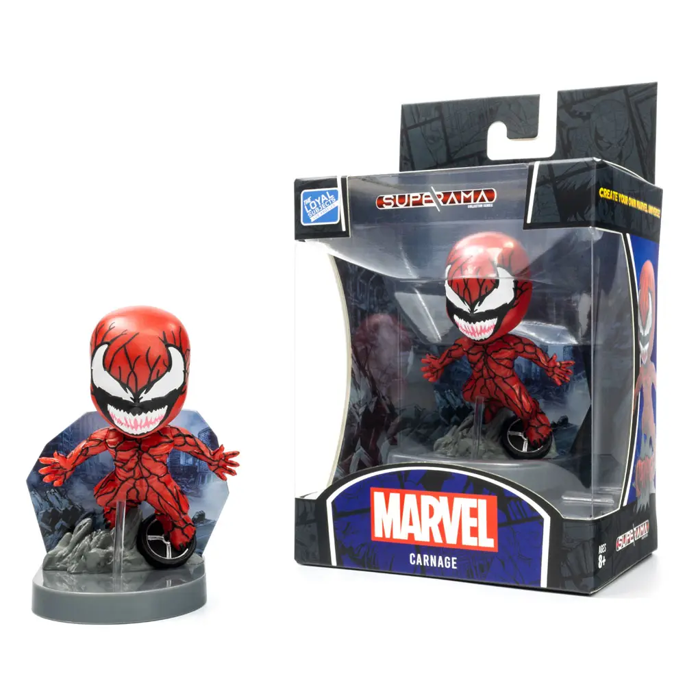 Marvel Superama Carnage Mini Diorama szobor figura 10 cm termékfotó