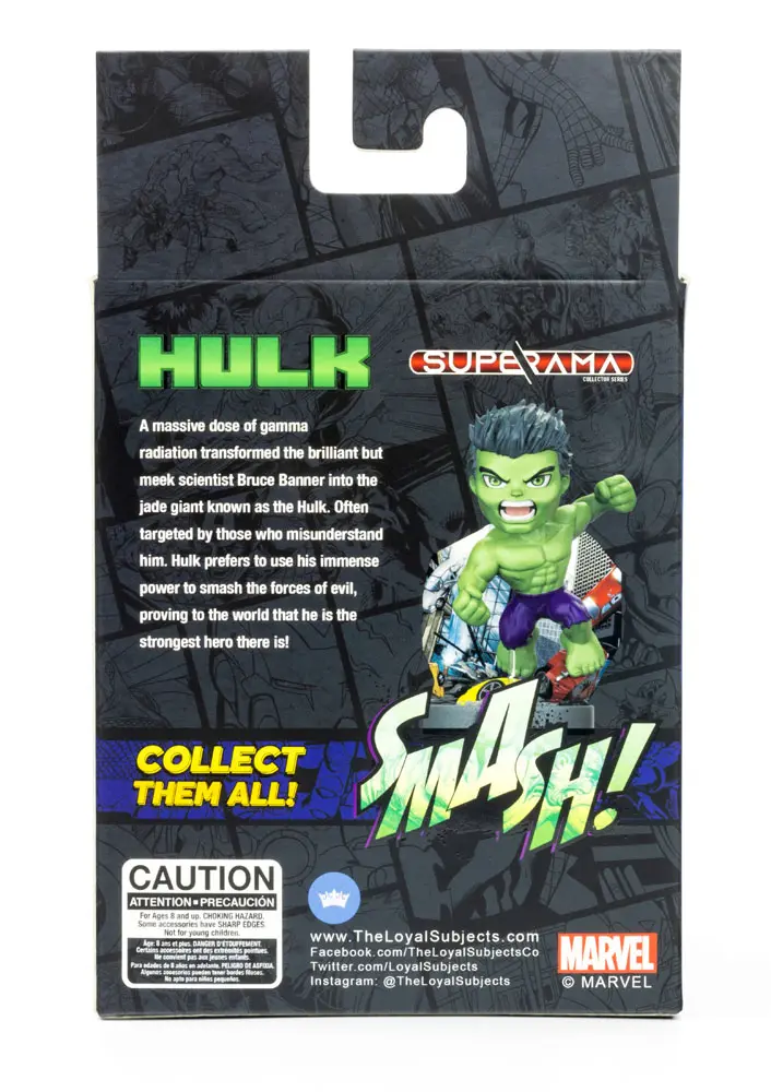 Marvel Superama Hulk Mini Diorama szobor figura 10 cm termékfotó