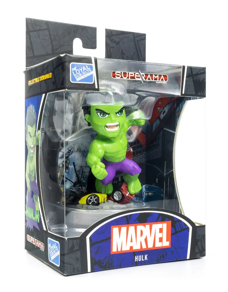 Marvel Superama Hulk Mini Diorama szobor figura 10 cm termékfotó