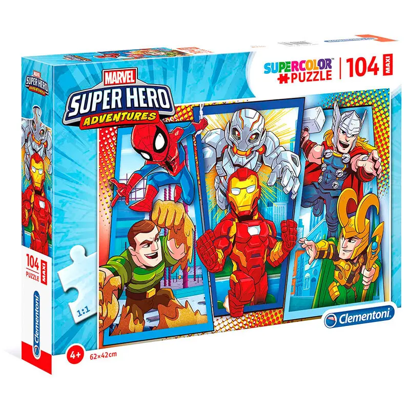 Marvel Superhero Maxi puzzle 104db-os termékfotó