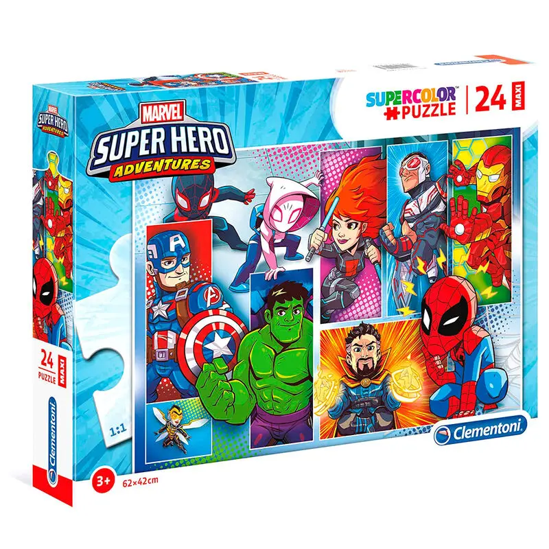 Marvel Superhero Maxi puzzle 24db-os termékfotó