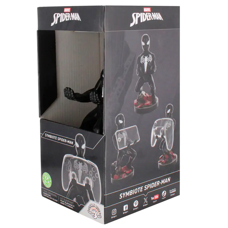 Marvel Symbiote Spider-Man figure clamping bracket Cable guy 21cm termékfotó