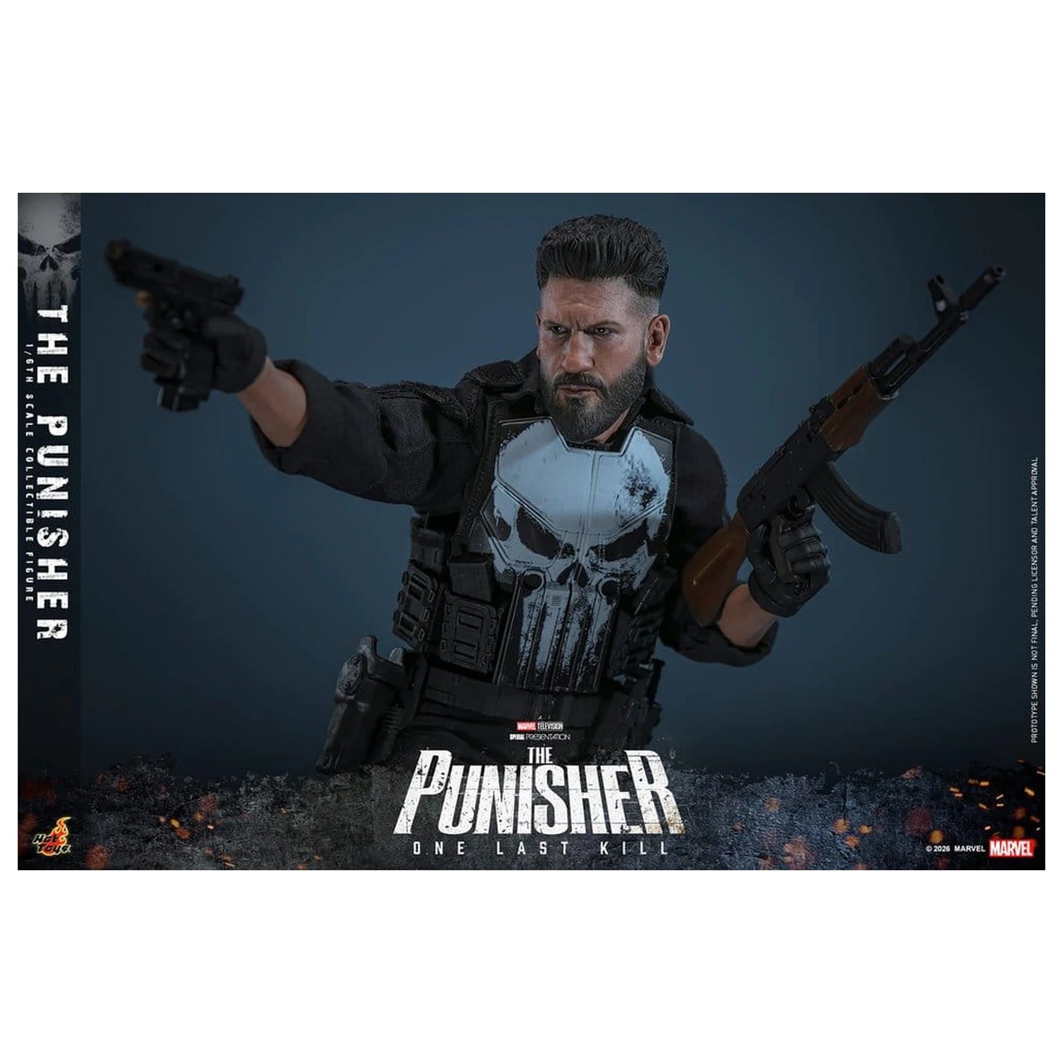 Marvel Television Masterpiece akciófigura 1/6 The Punisher 31 cm termékfotó