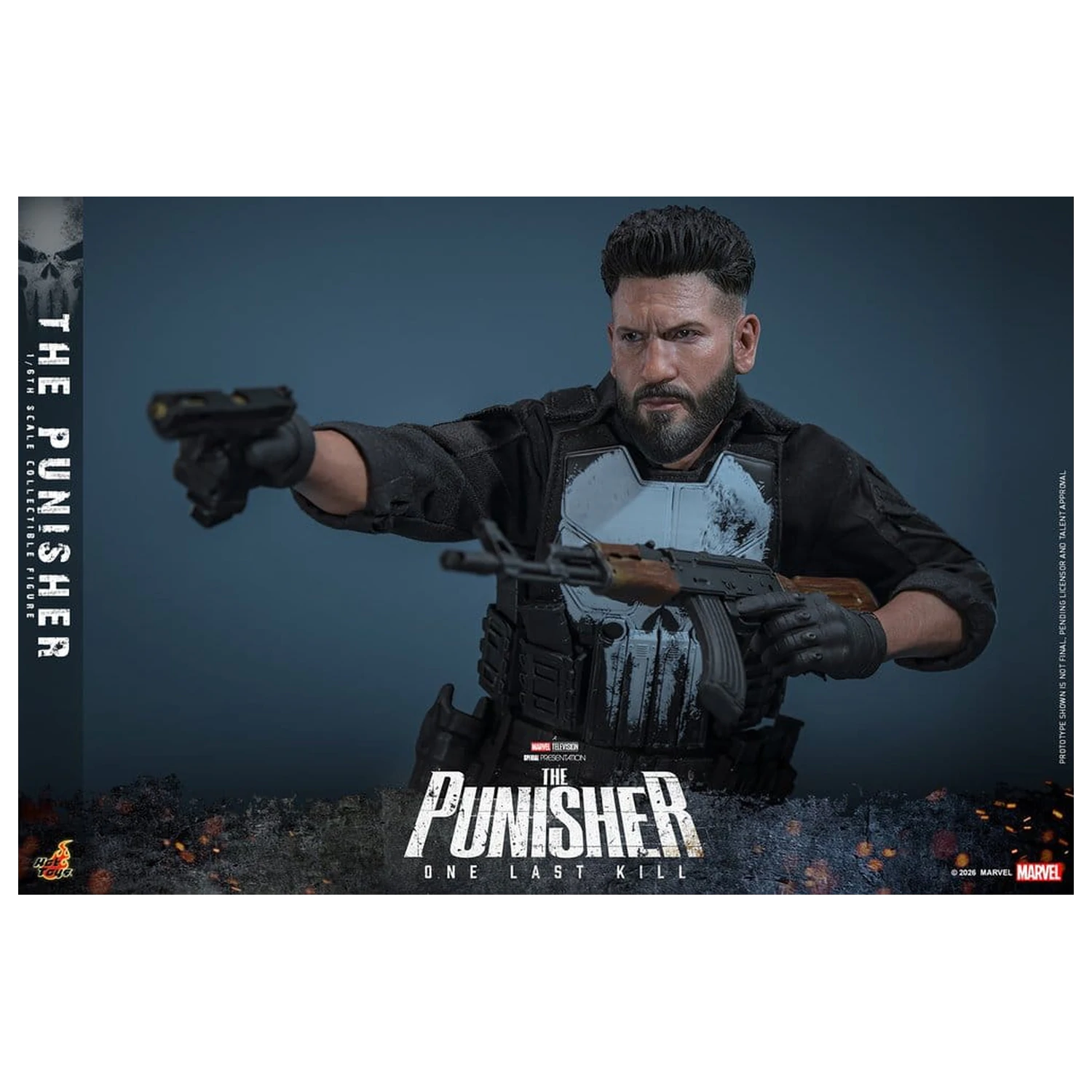 Marvel Television Masterpiece akciófigura 1/6 The Punisher 31 cm termékfotó