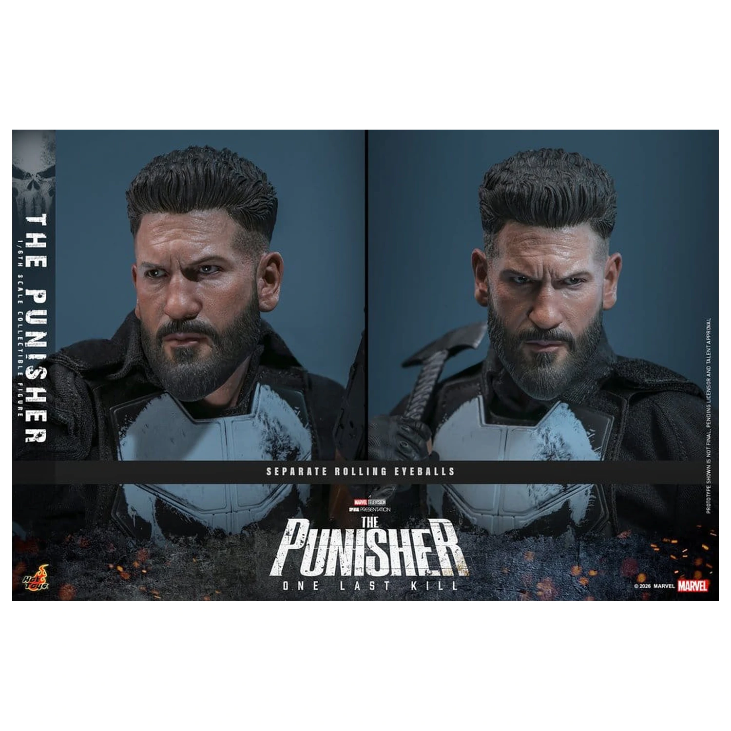 Marvel Television Masterpiece akciófigura 1/6 The Punisher 31 cm termékfotó