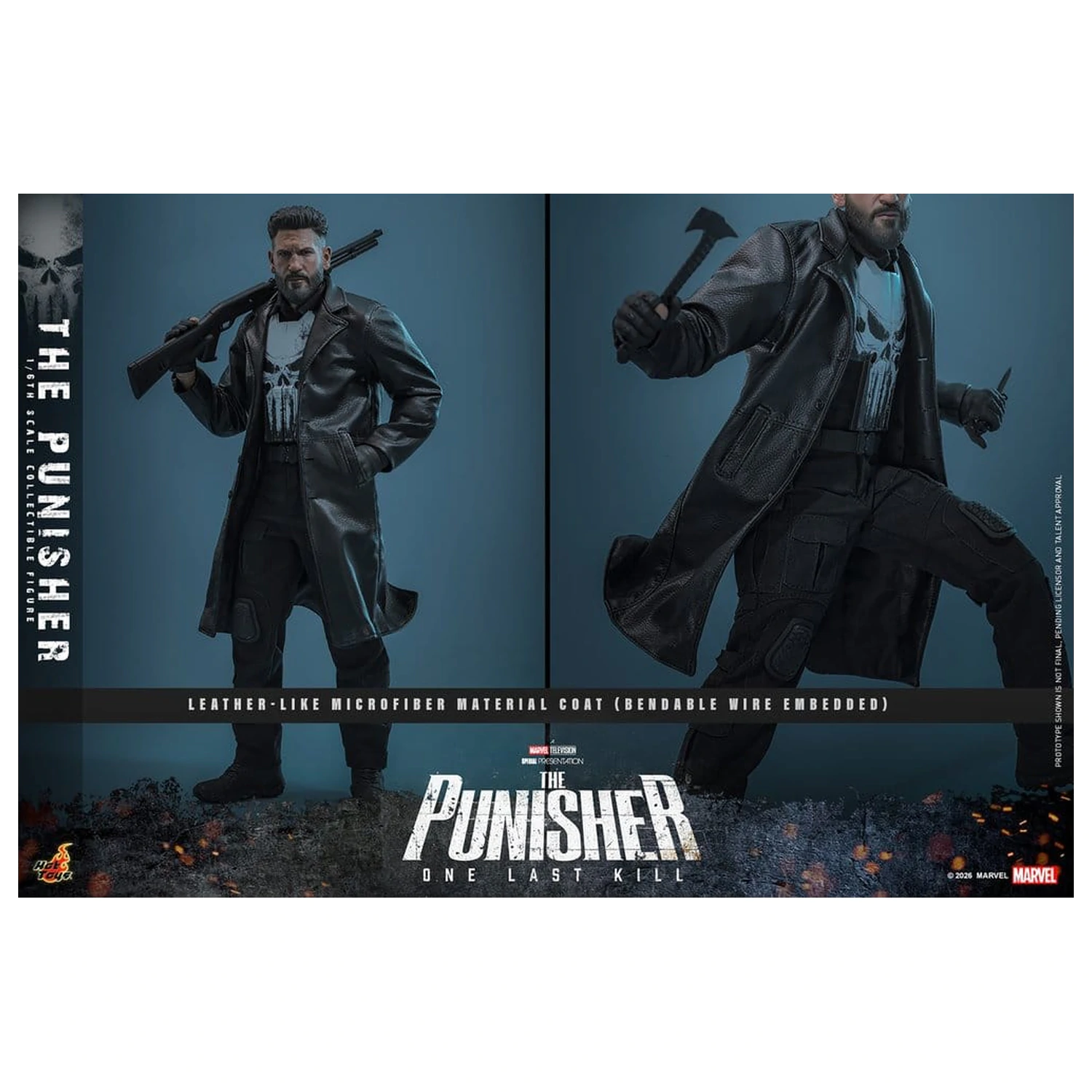 Marvel Television Masterpiece akciófigura 1/6 The Punisher 31 cm termékfotó