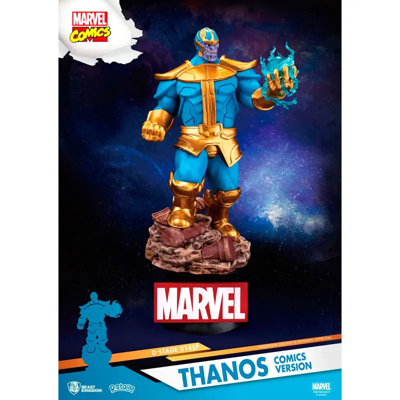 Marvel Thanos Comic Version diorama figura 15cm termékfotó