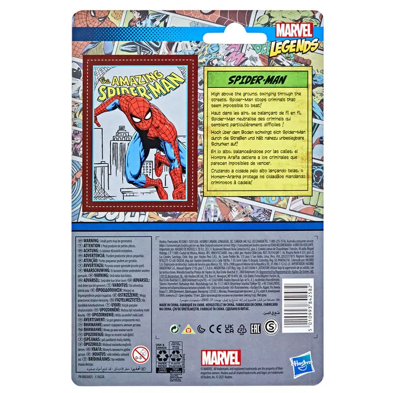 Marvel The Amazing Spiderman - Siderman retro figura 9,5cm termékfotó