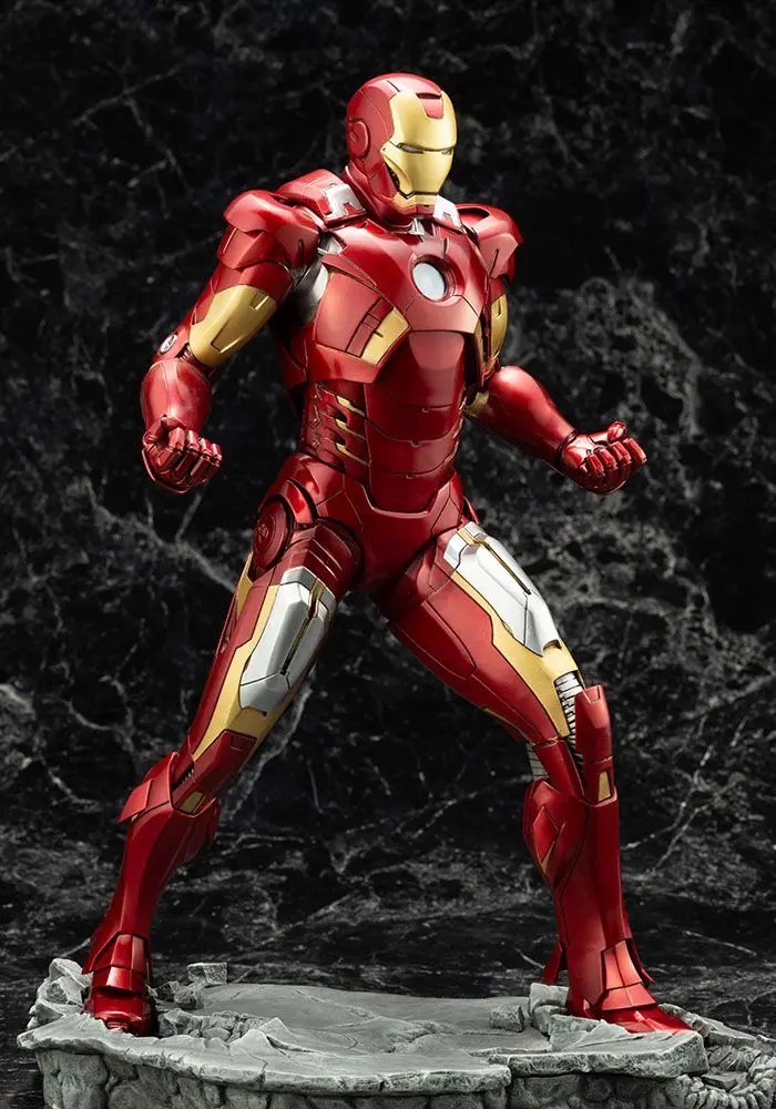 Marvel The Avengers ARTFX 1/6 Iron Man Mark 7 PVC szobor figura 32 cm termékfotó