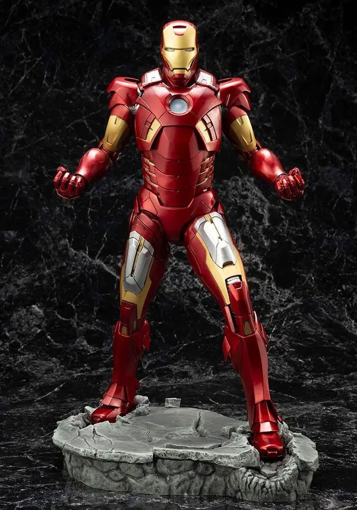 Marvel The Avengers ARTFX 1/6 Iron Man Mark 7 PVC szobor figura 32 cm termékfotó